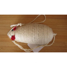 White Sisal Mouse, Pet Toys